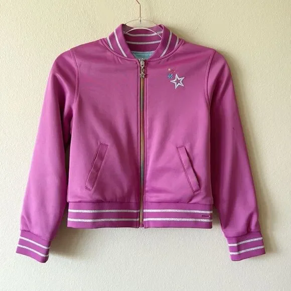 American Girl Truly Me Varsity Bomber Reversible Jacket